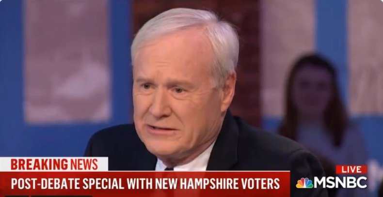 chris matthews bernie sanders socialist