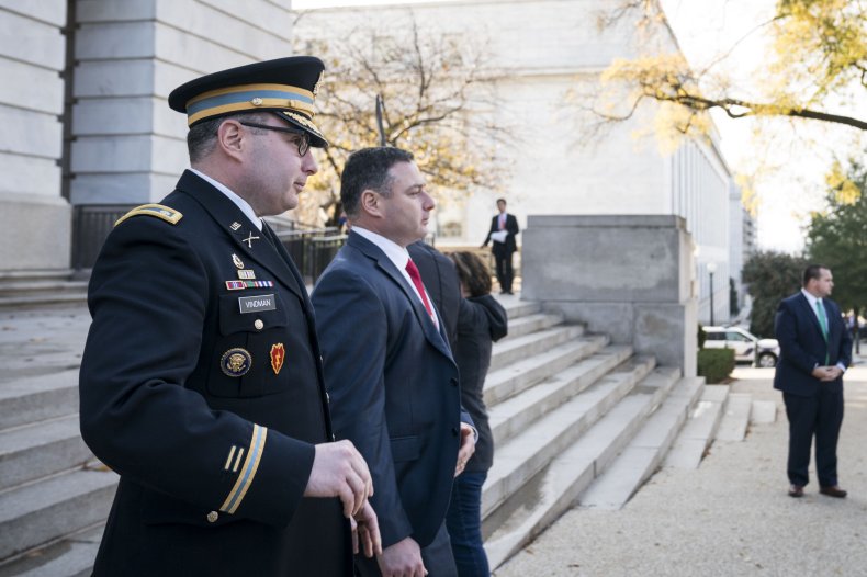 impeachment witness retribution spurs call for investigation