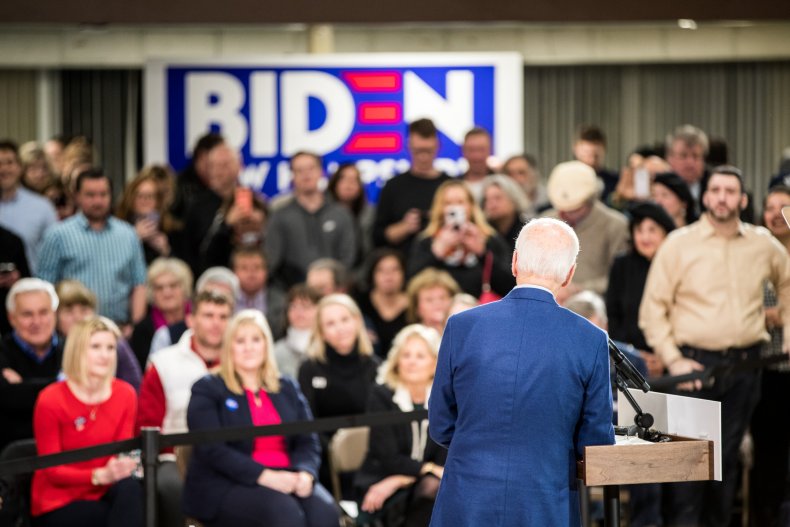 Joe Biden Campaigns In New Hampshire Joe Biden Campaigns In New Hampshire