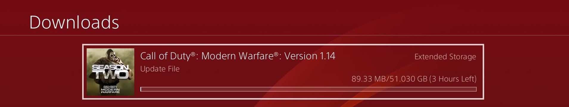 Modern Warfare 2 Season 3 update size - How big is the download?