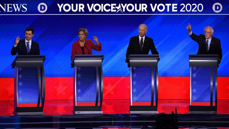 democratic, candidates, buttigieg, biden, warren, sanders