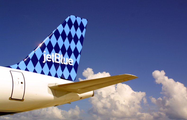 jetblue airplane flight airline