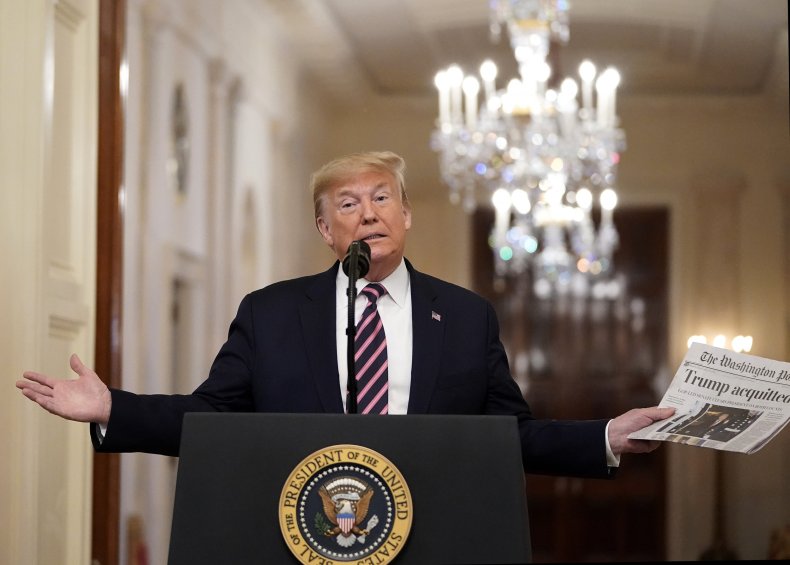 Did Trump learn lessons impeachment acquittal Did Trump learn lessons impeachment acquittal