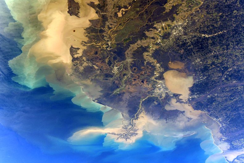 Louisiana from ISS