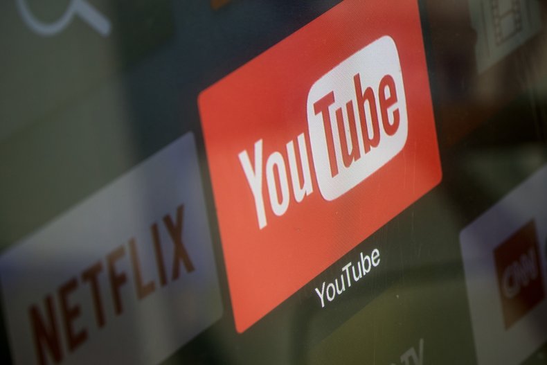 YouTube and Netflix app logos