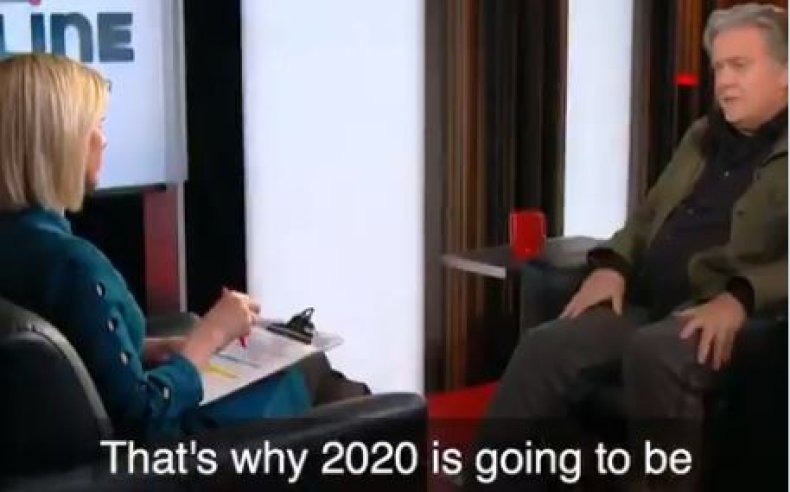 steve bannon margaret hoover bloomberg