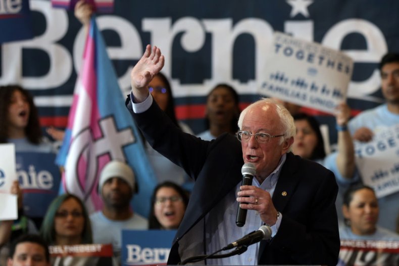 Bernie Sanders at Nevada Rally