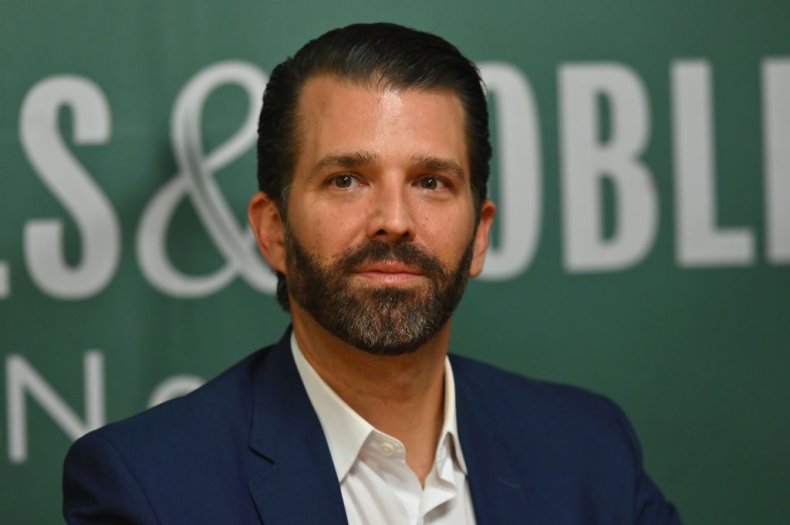Donald Trump Jr. At Book Signing