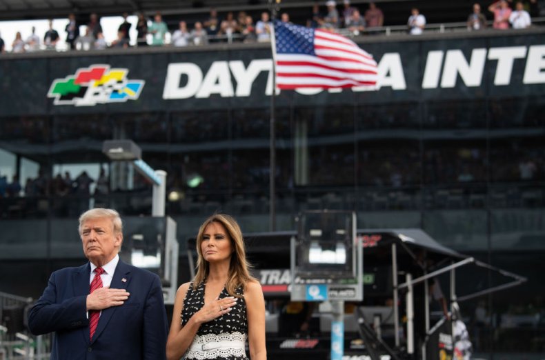 Donald Trump and Melania Trump