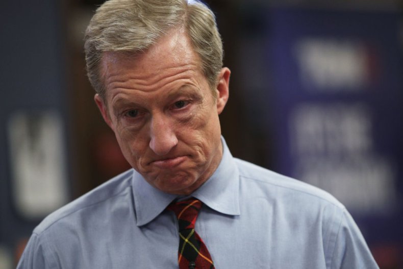 Tom Steyer in Las Vegas, Nevada