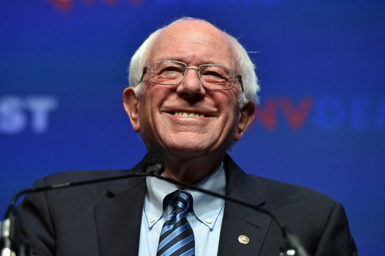 Bernie Sanders at Las Vegas Casino