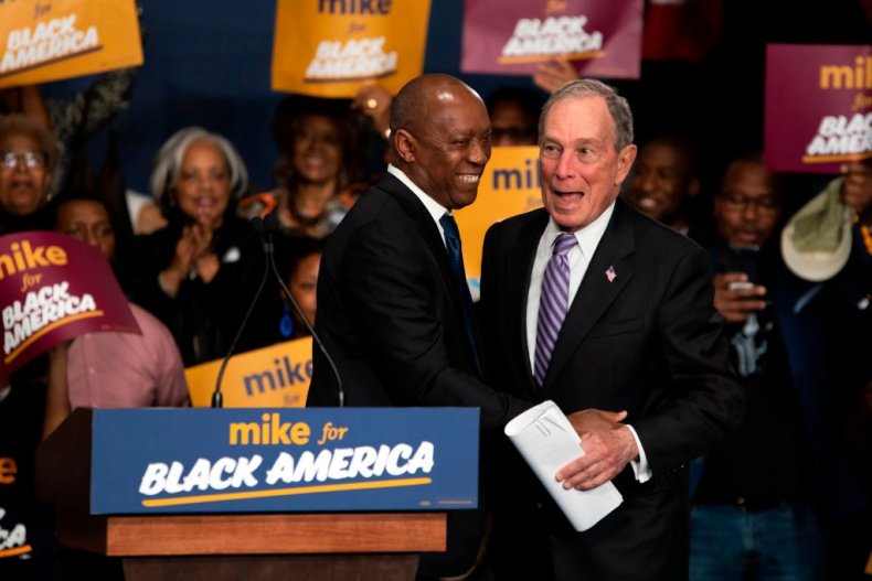 Michael Bloomberg at 'Mike for Black America'