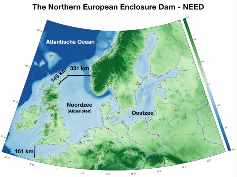Northern European Enclosure Dam