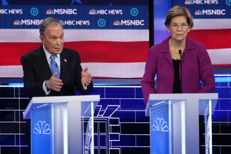 Bloomberg and Warren