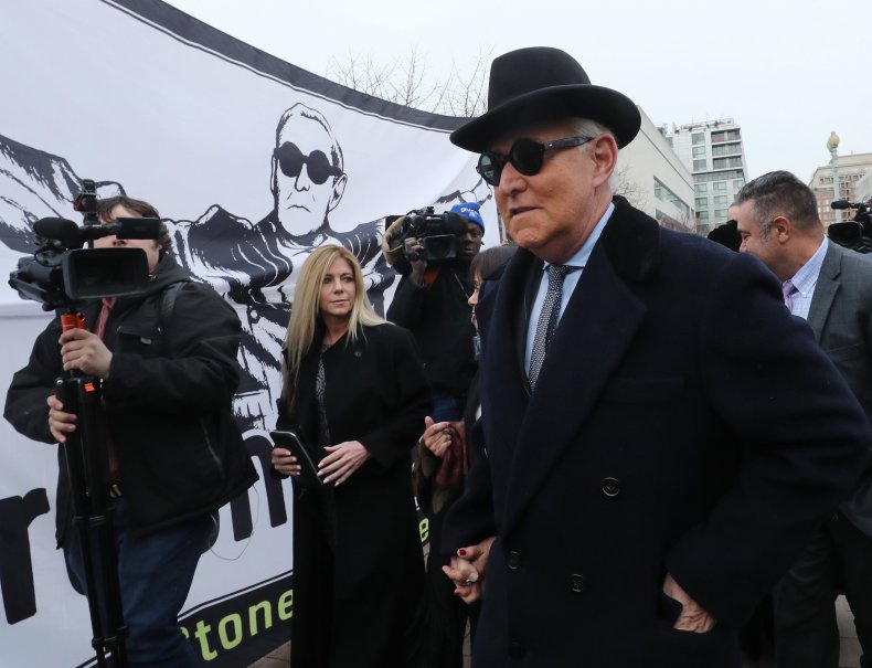 Former Trump associate Roger Stone sentenced