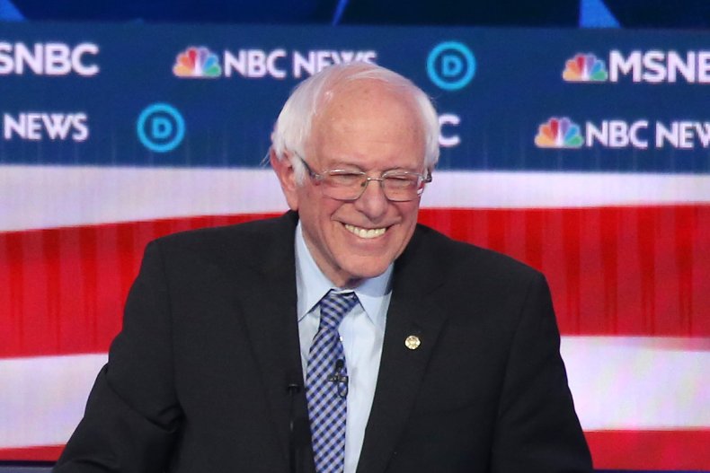 Democratic Presidential Candidates Debate In Las Vegas Ahead Of Nevada Caucuses