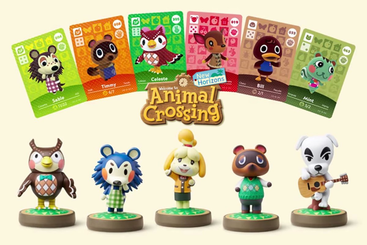 Amiibo compatibles Animal crossing - Achat Figurines Nintendo Amiibo