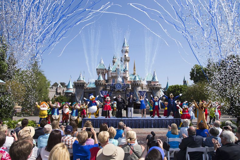 Disneyland Anaheim California Sleeping Beauty Castle 2015