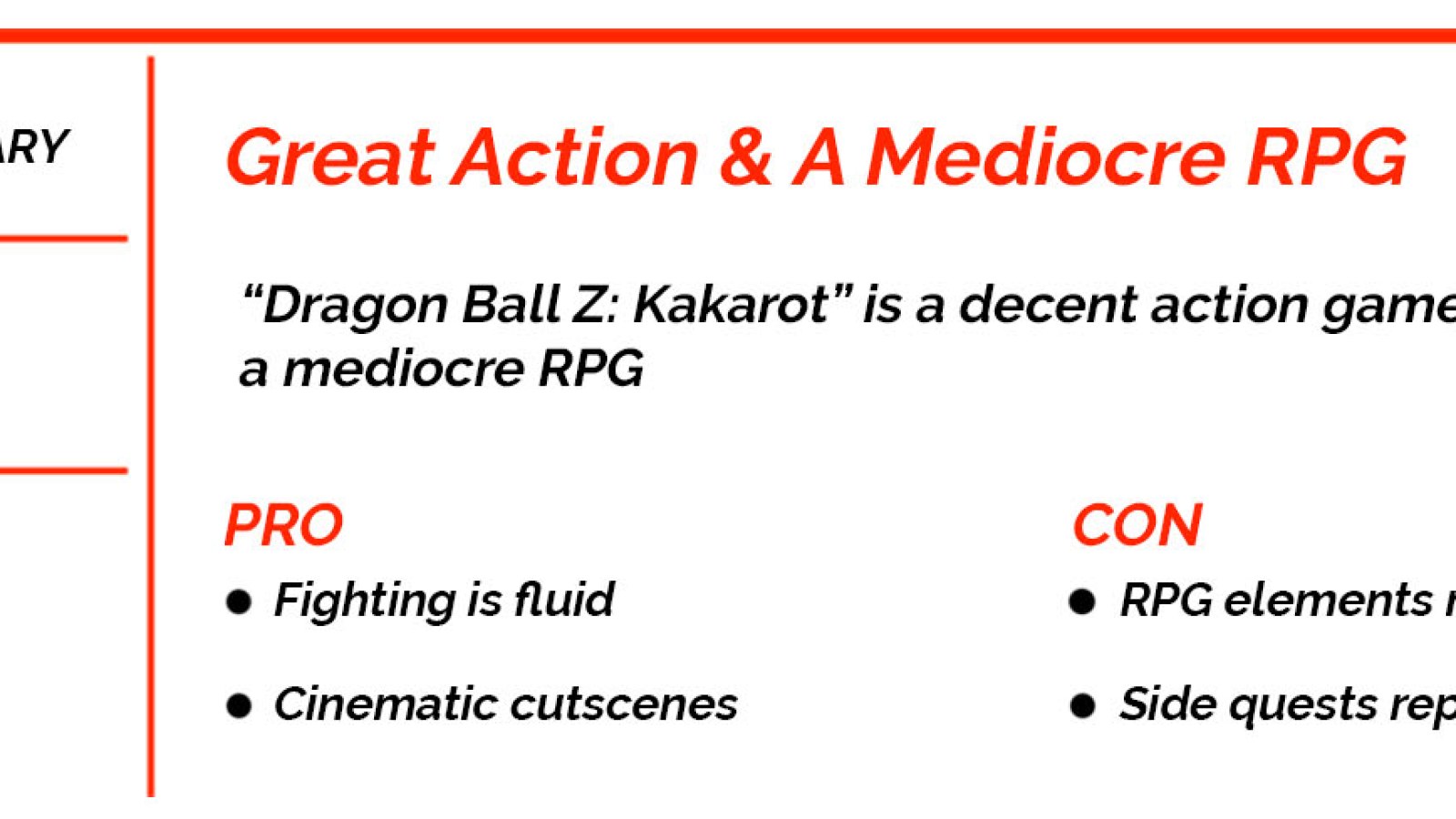 Dragon Ball Z Kakarot Review Great Action A Mediocre Rpg