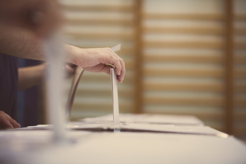 voting stock photo