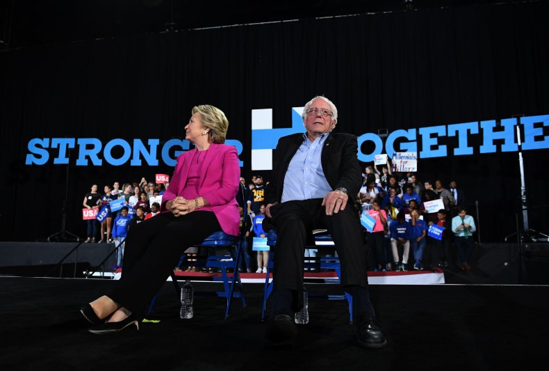 bernie sanders democratic party clinton