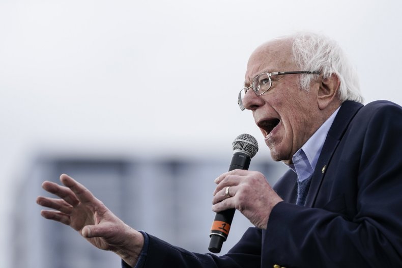 Democratic presidential candidate Sen. Bernie Sanders