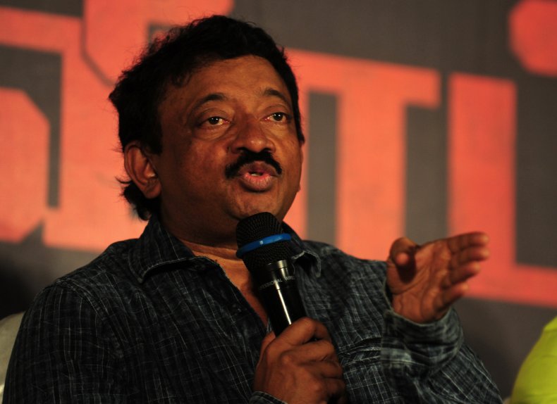 Indian Bollywood director Ram Gopal Varma