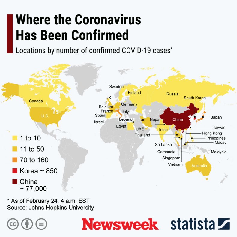 Coronavirus Map 