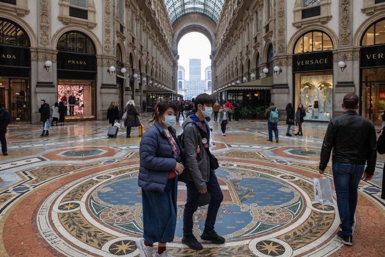 Galleria Vittorio Emanuele II, Milan February 2020