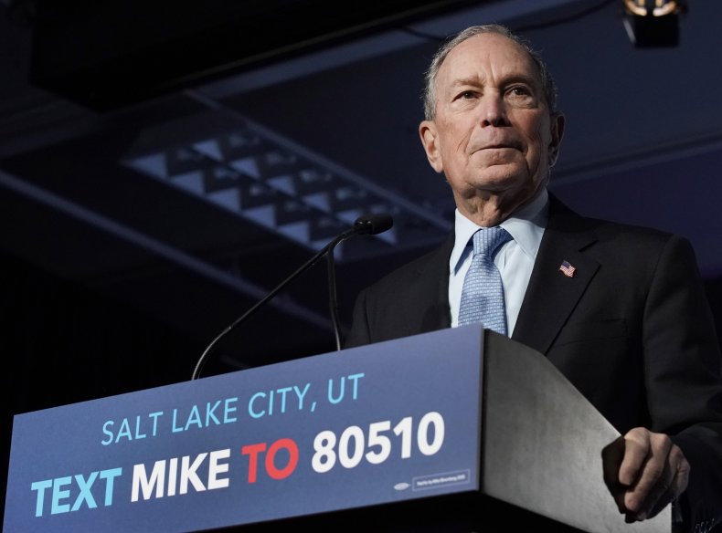 Presidential Candidate Mike Bloomberg Holds Campaign Rally In Salt Lake City