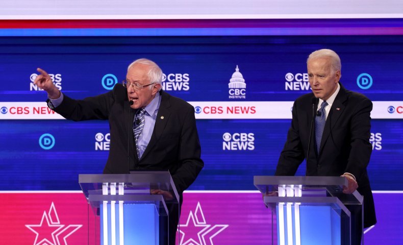 bernie sanders joe biden
