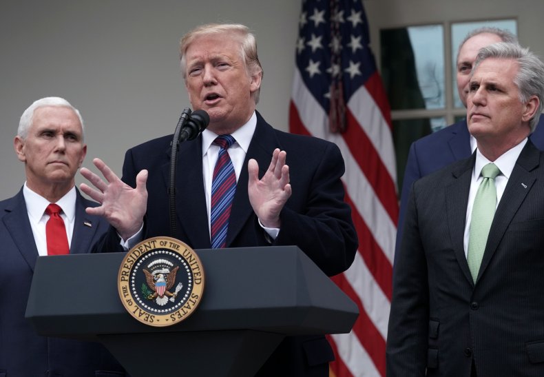 Trump, Pence and McCarthy