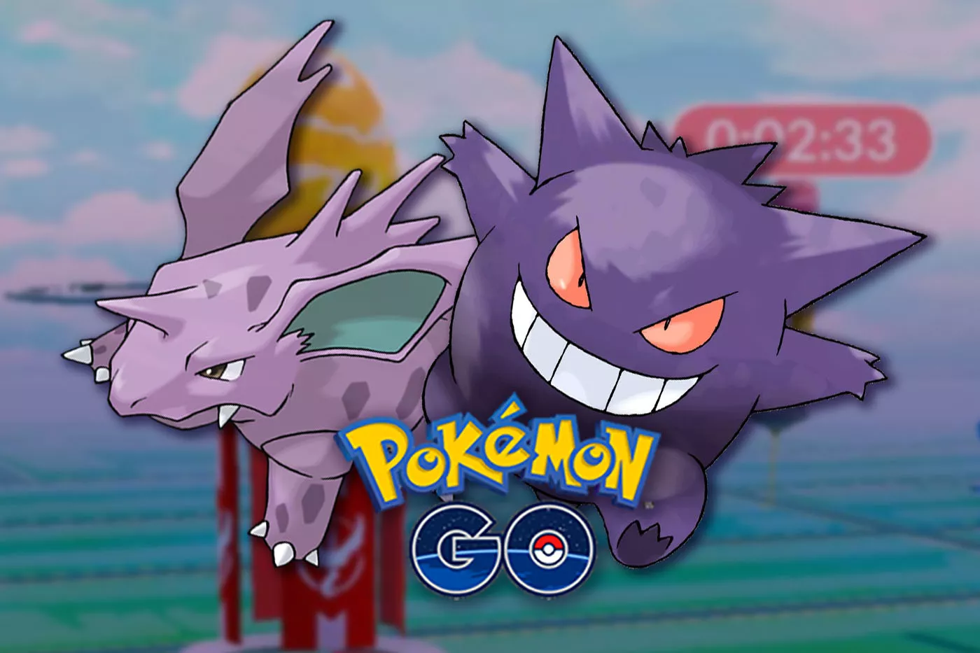 Pokémon GO - Don't forget, Trainers! Nidorino and Gengar wearing