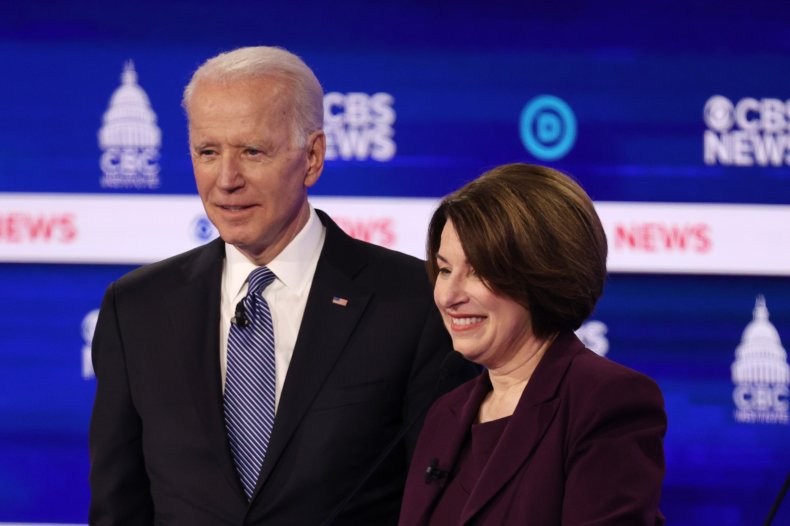 Biden and Klobuchar