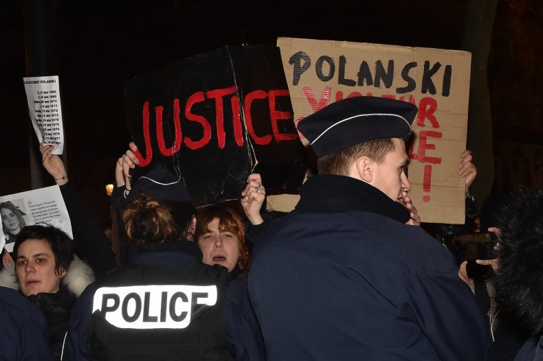 Polanski protest