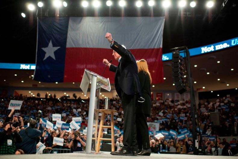 Bernie Sanders in Texas