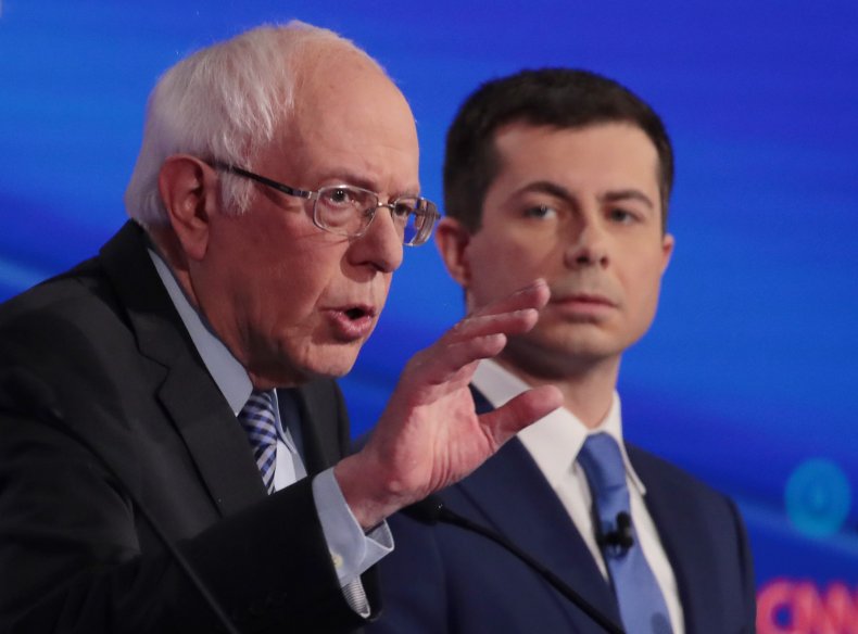Sanders Buttigieg
