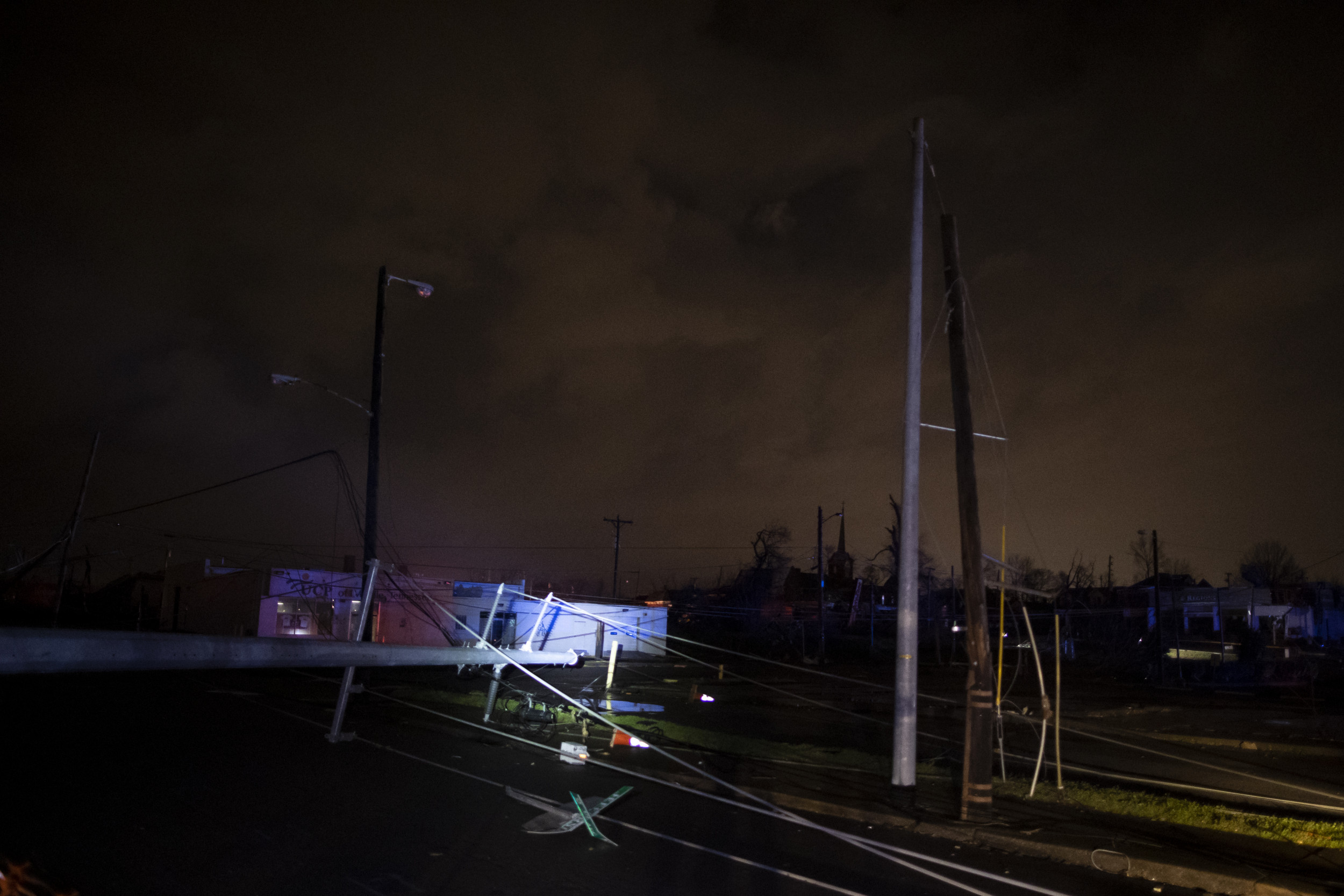 Nashville Tornado Pictures Show Mass Destruction Collapsed Images, Photos, Reviews
