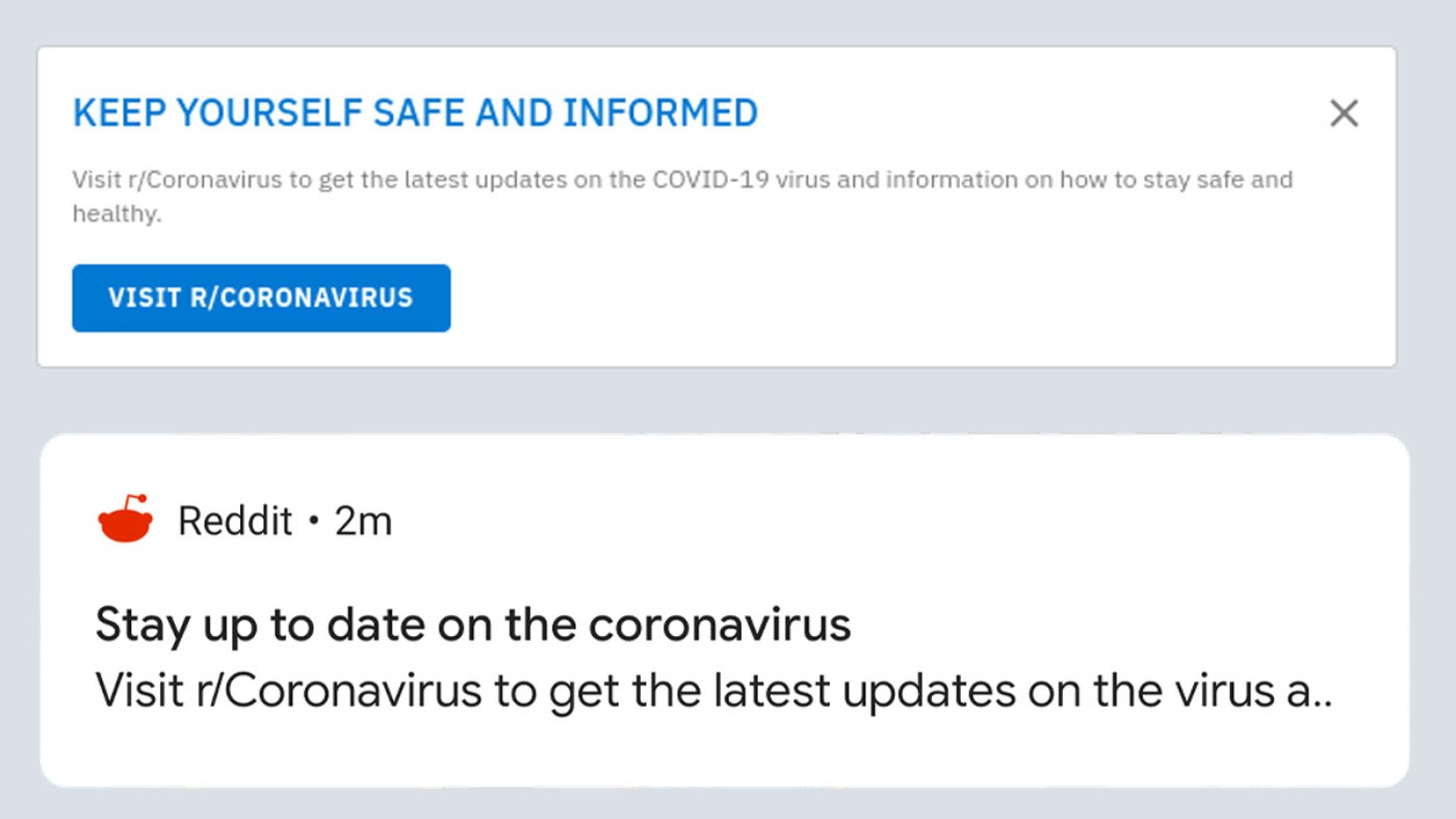 Reddit Trying To Fight Coronavirus Misinformation Which