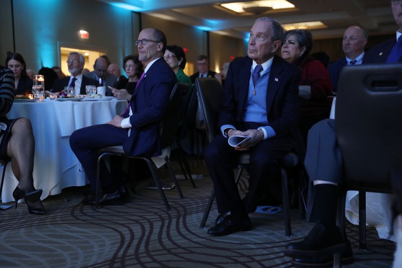 michael bloomberg tom perez dnc