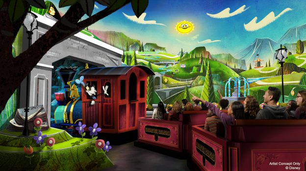 Mickey and Minnie's Runaway Railway: New Ride at Disney World