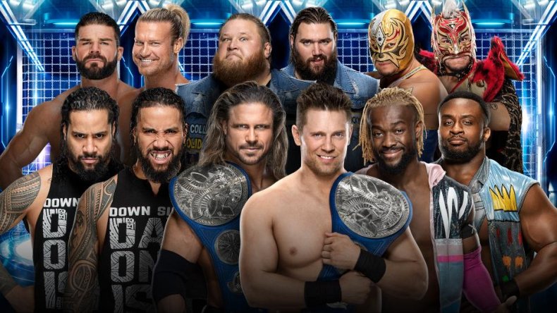 wwe elimination chamber smackdown tag team