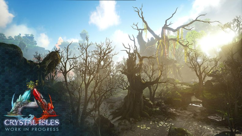 Ark Crystal Isles Map Tlc 3 To Release On Ps4 Xbox Pc This Summer