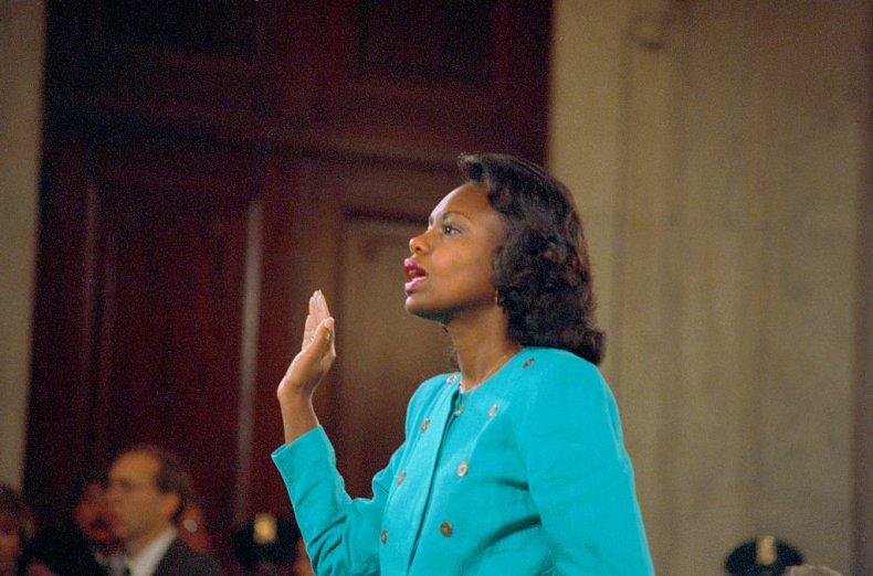 Anita Hill testifies