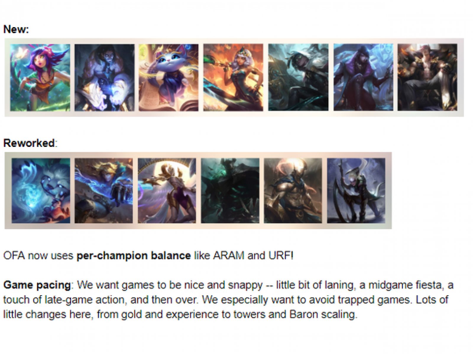 League of Legends' Will Make ARAM-Only Champion Balance Changes in