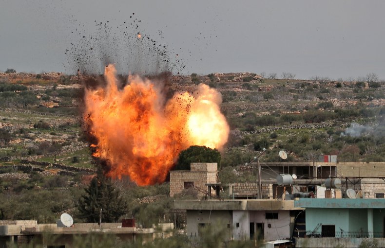 russia, airstrike, idlib, syria, war