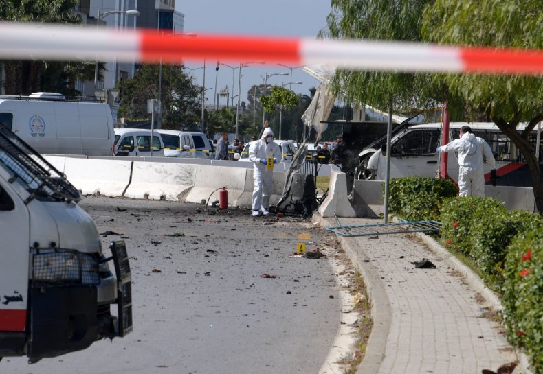 Tunisia, US embassy, attack, suicide, bomber, police Tunisia, US embassy, attack, suicide, bomber, police