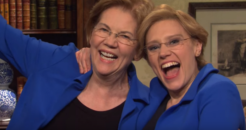 kate mckinnon, snl, elizabeth warren, saturday nightlive