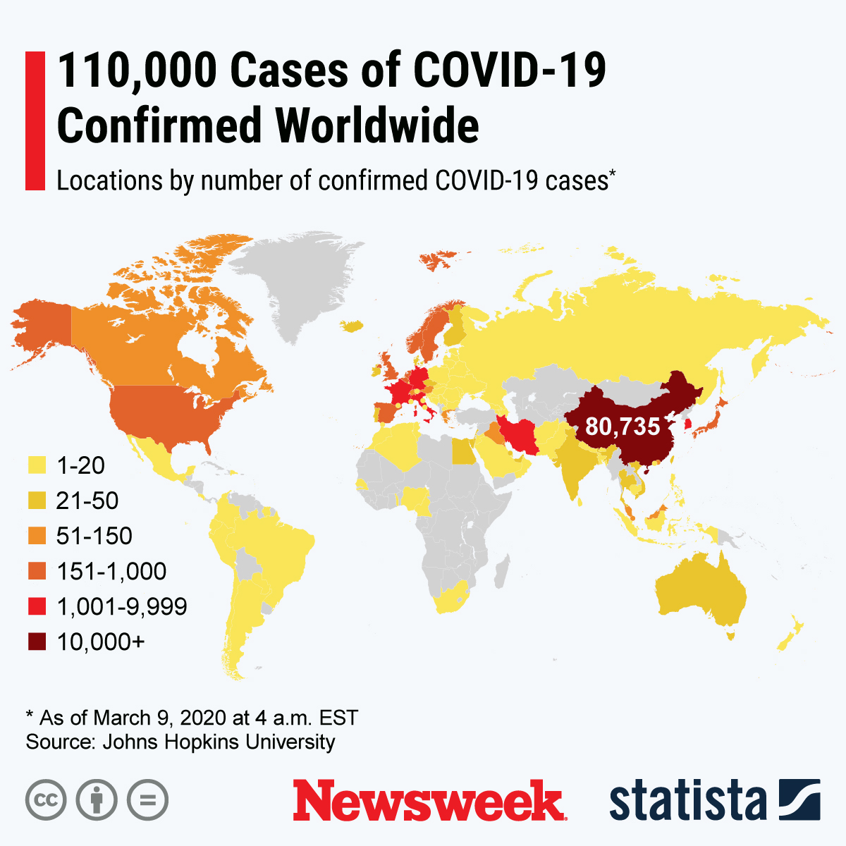 Coronavirus Update, Map as Death Toll Hits 3,800, Oil ...