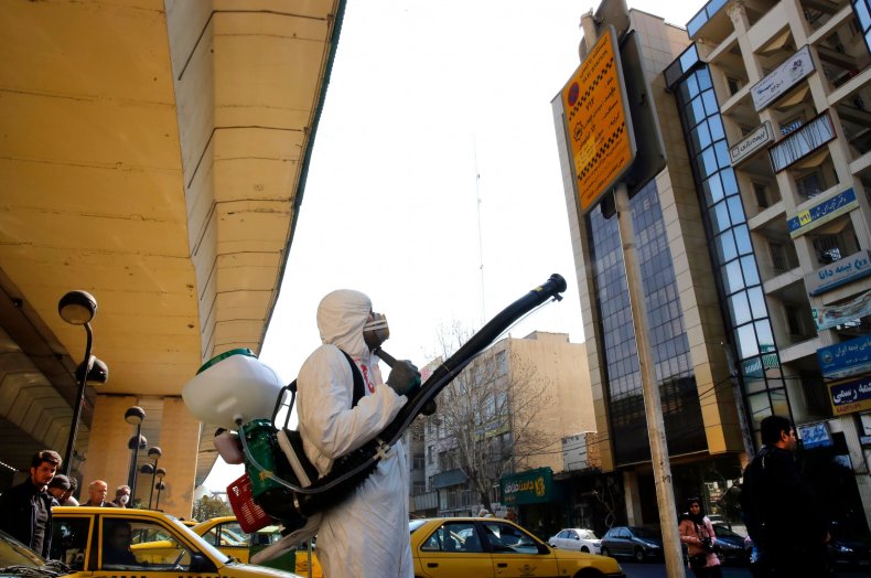 Tehran Iran coronavirus March 2020